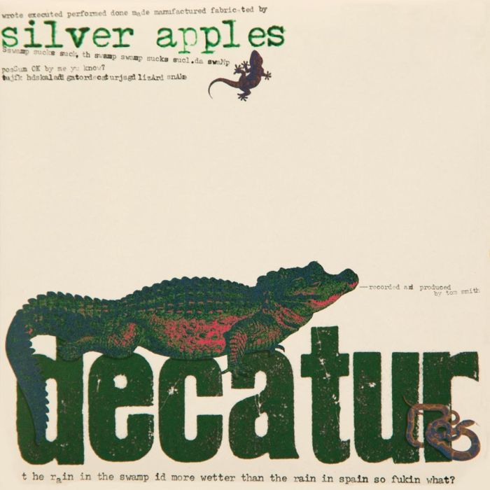 SILVER APPLES - DECATUR (WHITE & GREEN SPLATTER VINYL)