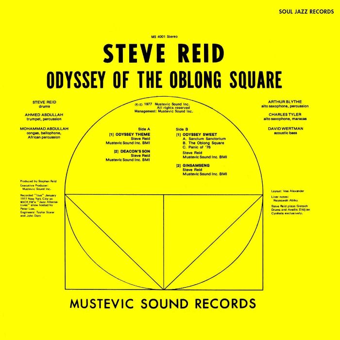 STEVE REID - ODYSSEY OF THE OBLONG SQUARE