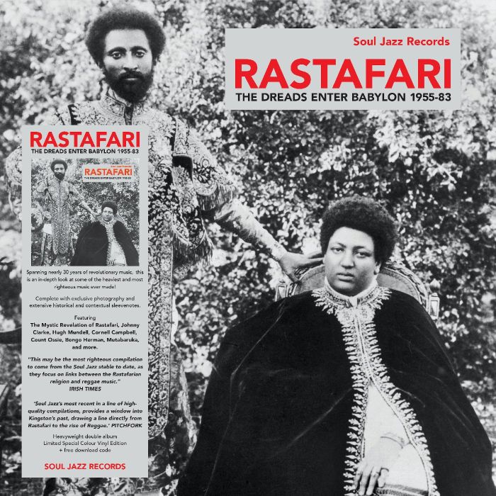SOUL JAZZ RECORDS PRESENTS - RASTAFARI - THE DREADS ENTER BABYLON 1955-83 (BLUE VINYL)