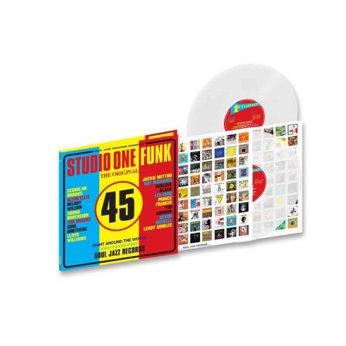 SOUL JAZZ RECORDS PRESENTS - STUDIO ONE FUNK (CLEAR VINYL)