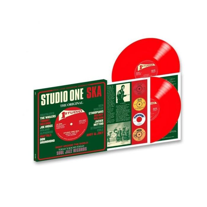 SOUL JAZZ RECORDS PRESENTS - STUDIO ONE SKA (RED VINYL)