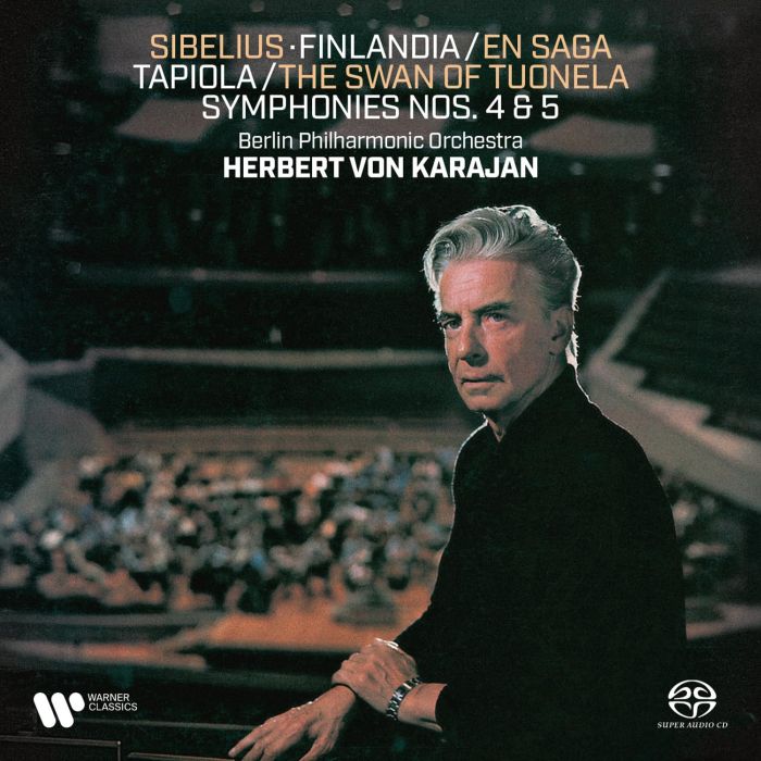 VON KARAJAN,HERBERT / BERLINER PHILHARMONIKER - SIBELIUS: TONE POEMS, SYMPHONIES 4 & 5