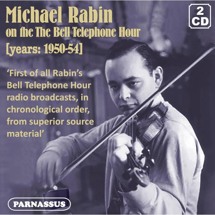 MICHAEL RABIN - MICHAEL RABIN ON THE BELL TELEPHONE HOUR 1950/54