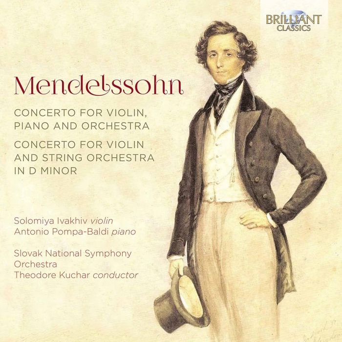 SOLOMIYA; ANTONIO POMPA-BALDI; SLOVAK NATIONAL SYMPHONY ORCHESTRA IVAKHIV - CONCERTO FOR VIOLIN & STRING ORCHESTRA IN D MINOR, CONCERTO FOR V