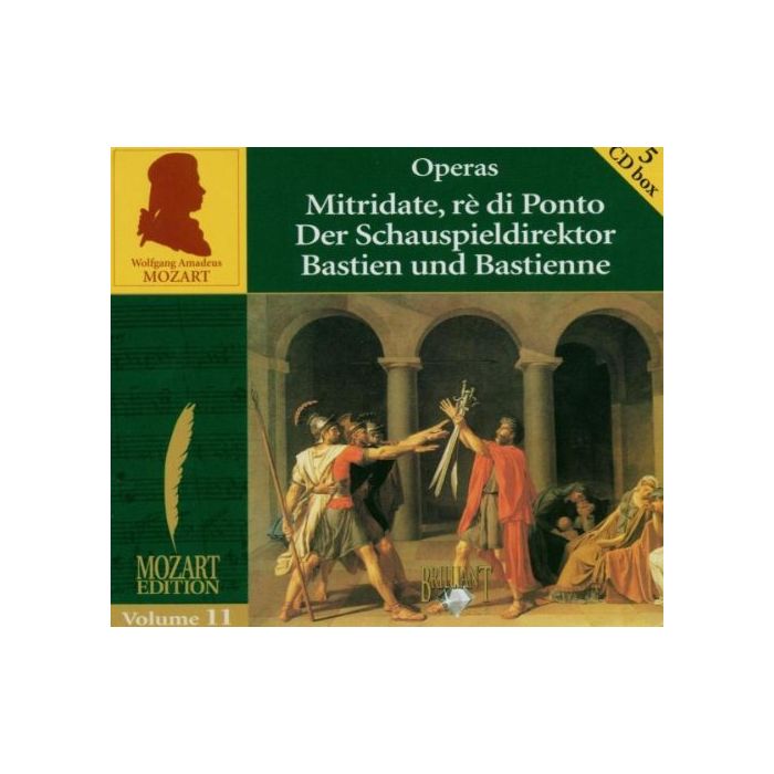 VARIOUS ARTISTS - MOZART MITRIDATE RE DI PONTO REIJANS VAN DER HEYDEN VAN STRALEN E