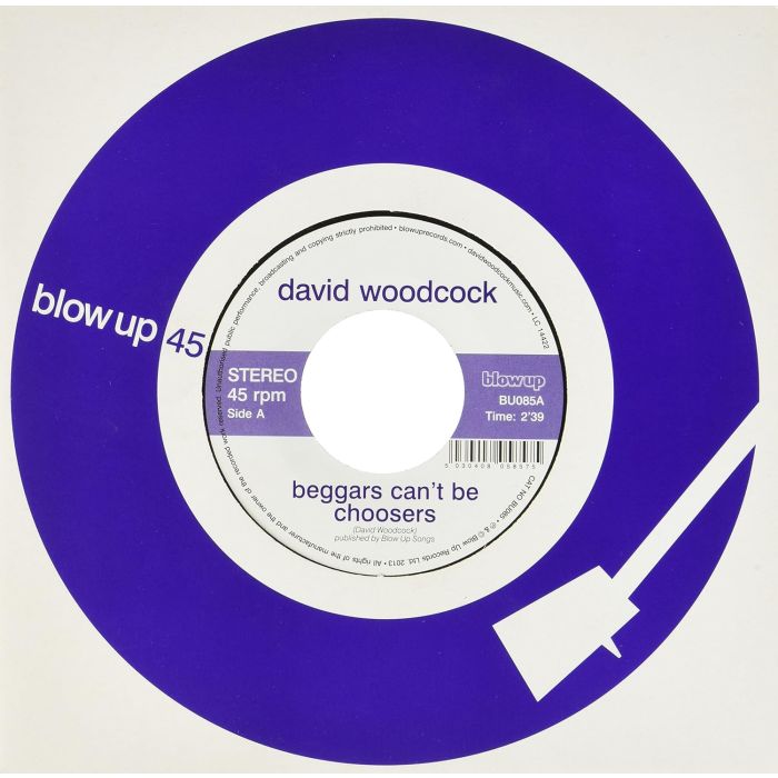 DAVID WOODCOCK - BEGGARS CAN'T BE CHOOSERS