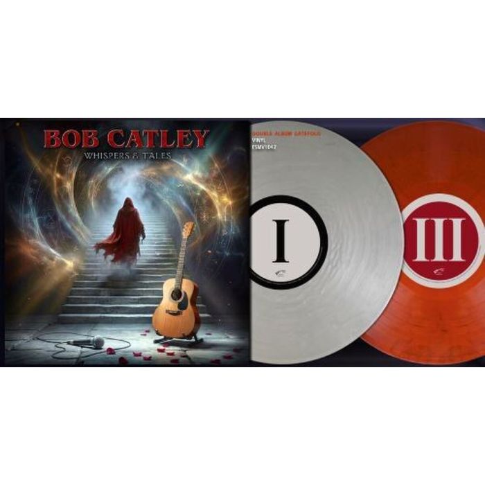 BOB CATLEY - TALES & WHISPERS (1-WHITE/2-ORANGE VINYL)