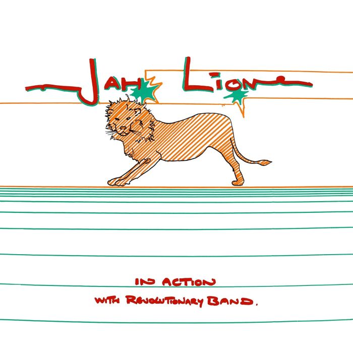 JAH LION - IN ACTION WITH THE REVOLUTIONARY BAND