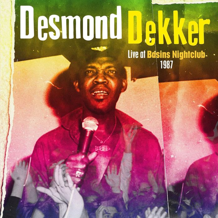 DESMOND DEKKER - LIVE AT BASINSW NIGHTCLUB 1987