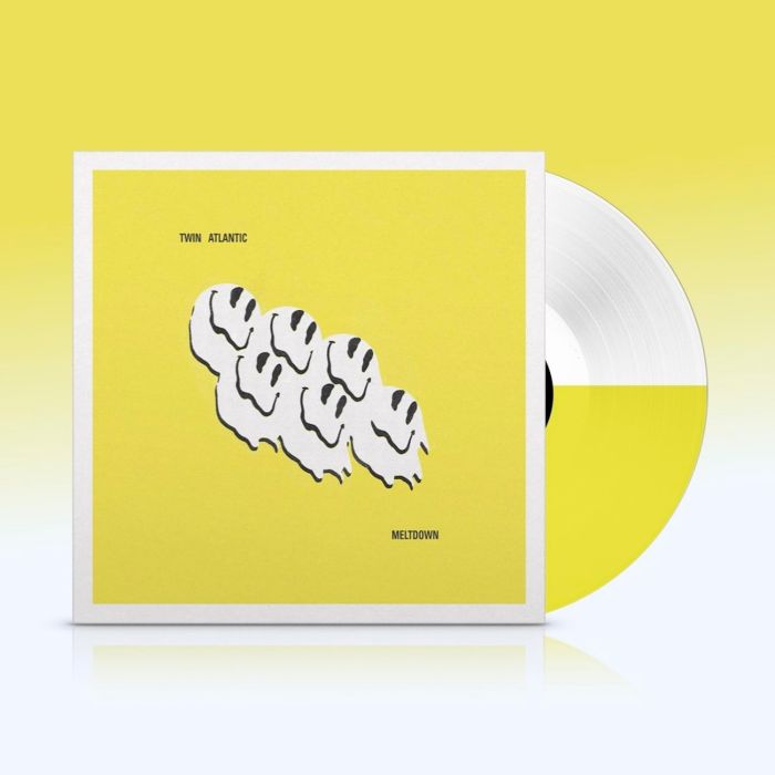 TWIN ATLANTIC - MELTDOWN (WHITE & YELLOW SPLIT VINYL)