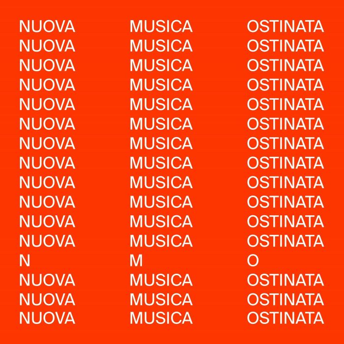 N.M.O. - NUOVA MUSICA OSTINATA (IMPORT)