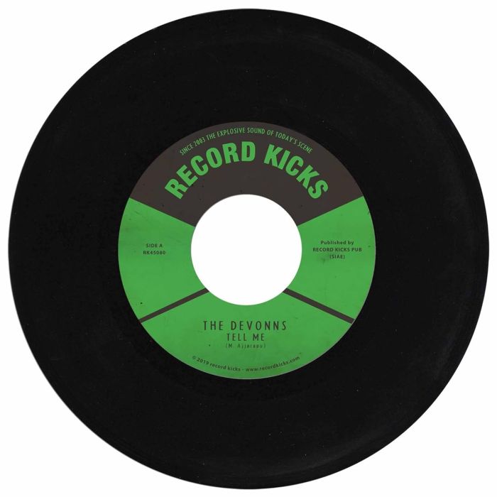 DEVONNS - TELL ME B/W TELL ME (INSTRUMENTAL)