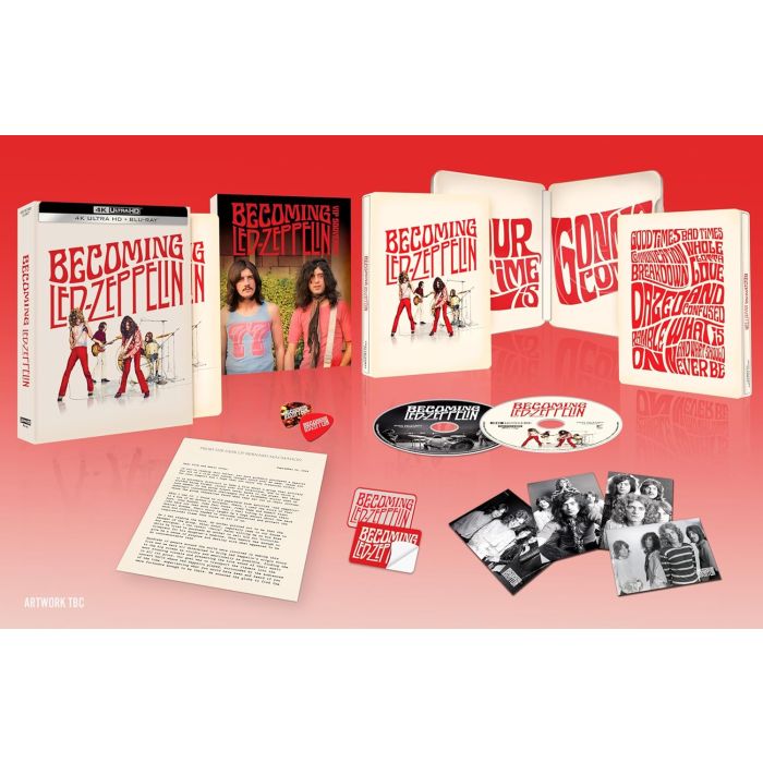 BECOMING LED ZEPPELIN (STEELBOOK) (4K ULTRA HD)