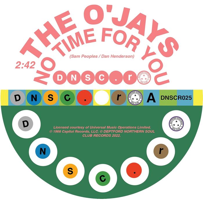 O'JAYS & WILLIE HIGHTOWER - NO TIME FOR YOU / BECAUSE I LOVE YOU