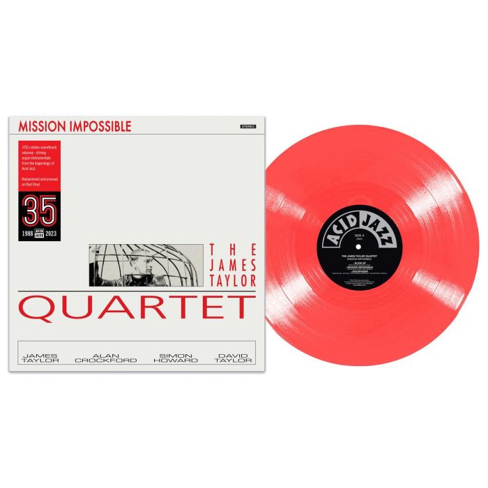 JAMES QUARTET TAYLOR - MISSION IMPOSSIBLE (COLOR VINYL)