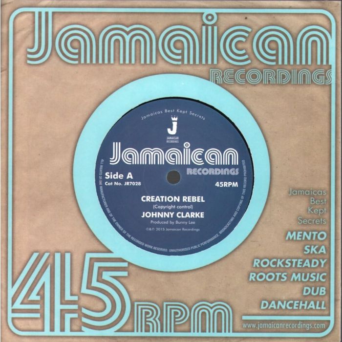 JOHNNY CLARKE - CREATION REBEL/VERSION