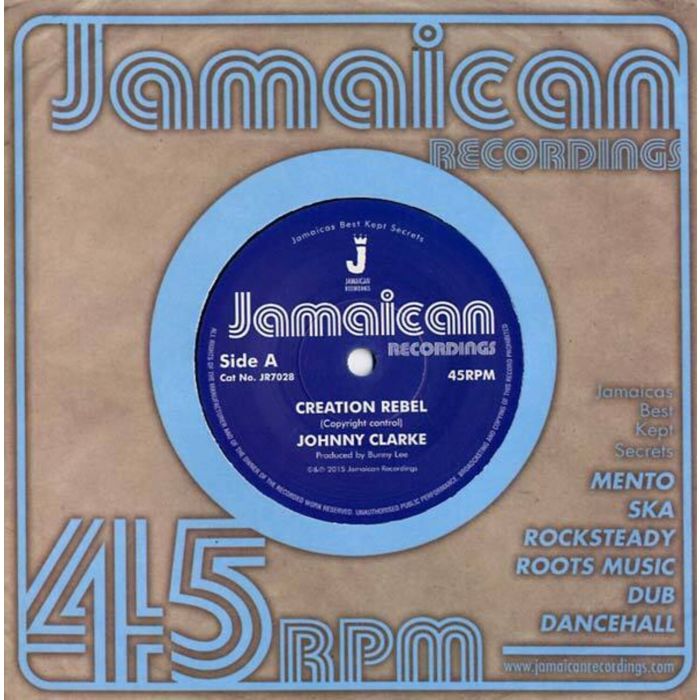 JOHNNY CLARKE - CREATION REBEL/VERSION