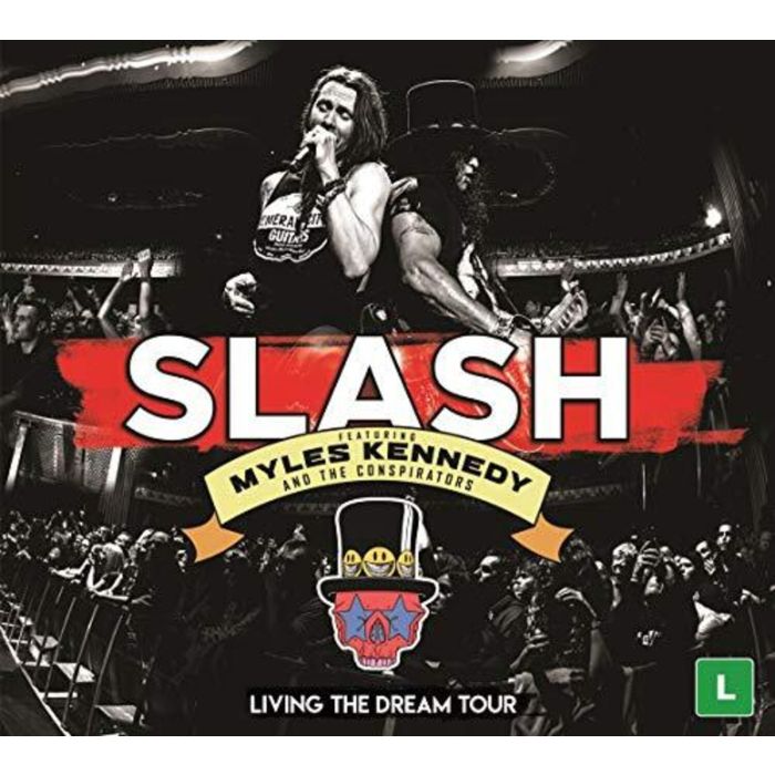 [DVD/2CD] SLASH FEATURING MYLES KENNEDY & THE CONSPIRATORS - LIVING THE DREAM TOUR