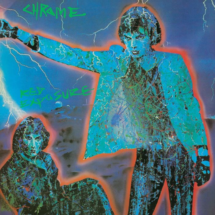 CHROME - RED EXPOSURE (BLUE MARBLE VINYL)