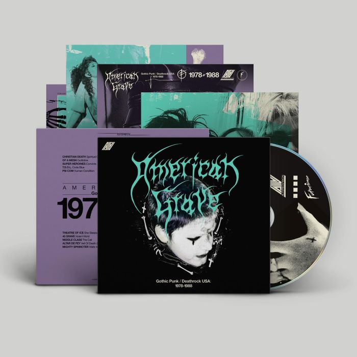 VARIOUS ARTISTS - AMERICAN GRAVE - GOTHIC PUNK & DEATH ROCK USA (DIGIPACK)