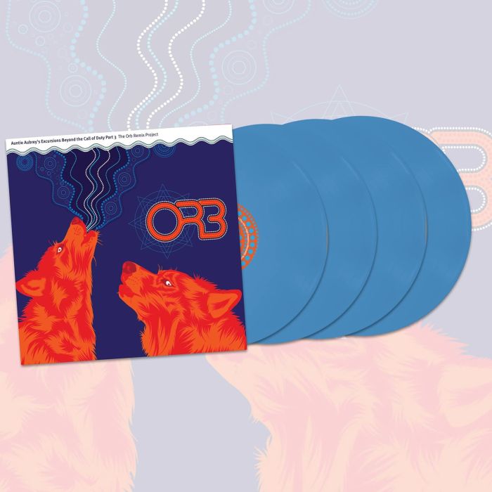 ORB - AUNTIE AUBREY'S EXCURSIONS BEYOND 3 (BLUE VINYL)