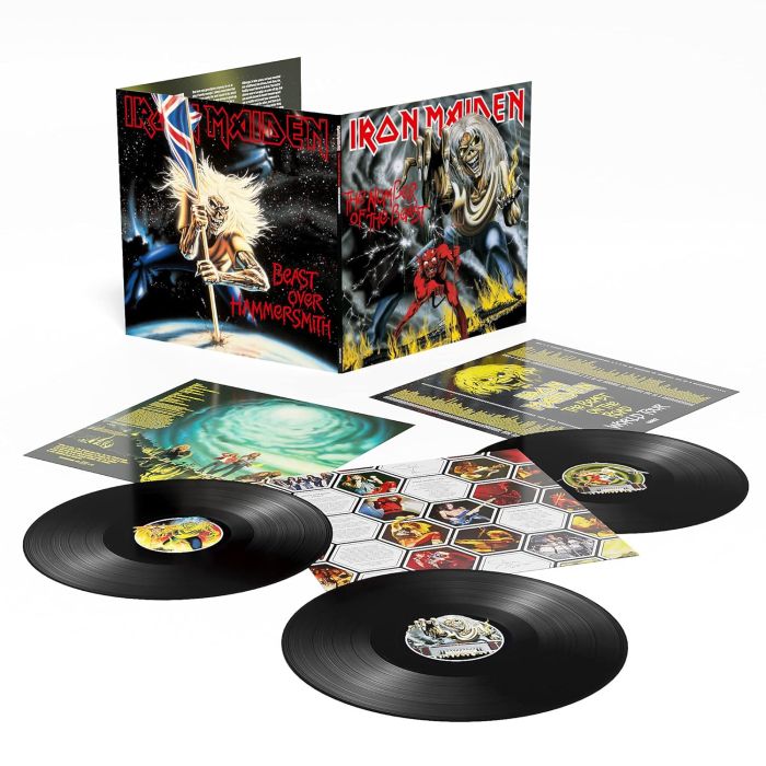 IRON MAIDEN - NUMBER OF BEAST OVER HAMMERSMITH (3LP)