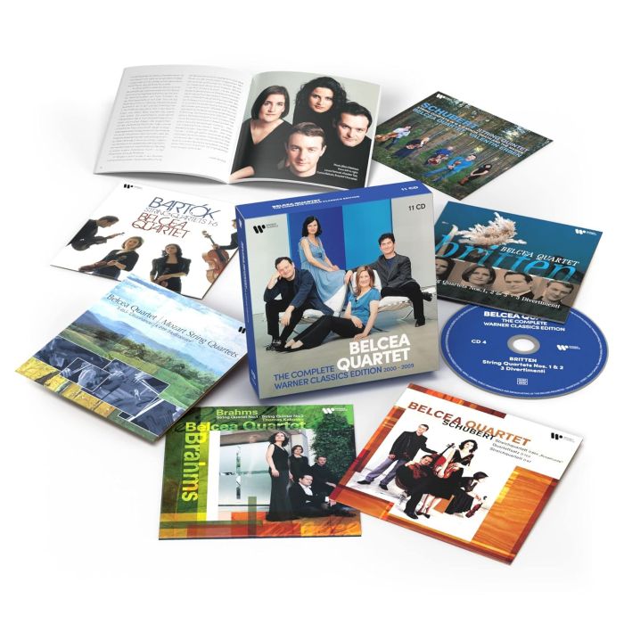 JONATHAN LEMALU - BELCEA QUARTET: THE COMPLETE WARNER CLASSICS EDITION