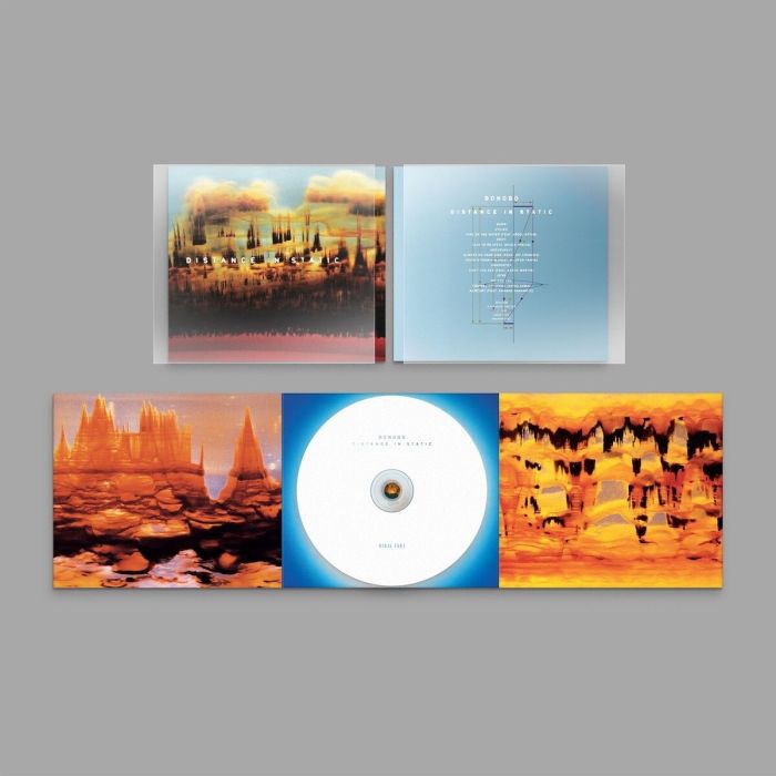 BONOBO - DISTANCE IN STATIC (TRIFOLD CARD WALLET/INSERT/LIMITED PVC SLEEVE