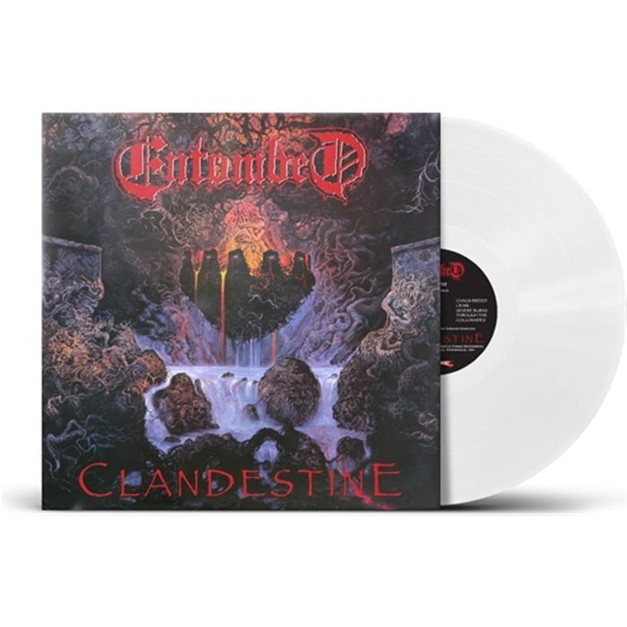 ENTOMBED - CLANDESTINE (WHITE VINYL)