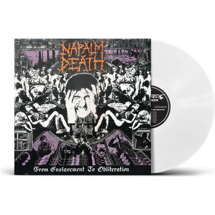 NAPALM DEATH - FROM ENSLAVEMENT TO OBLITERATION (WHITE VINYL)