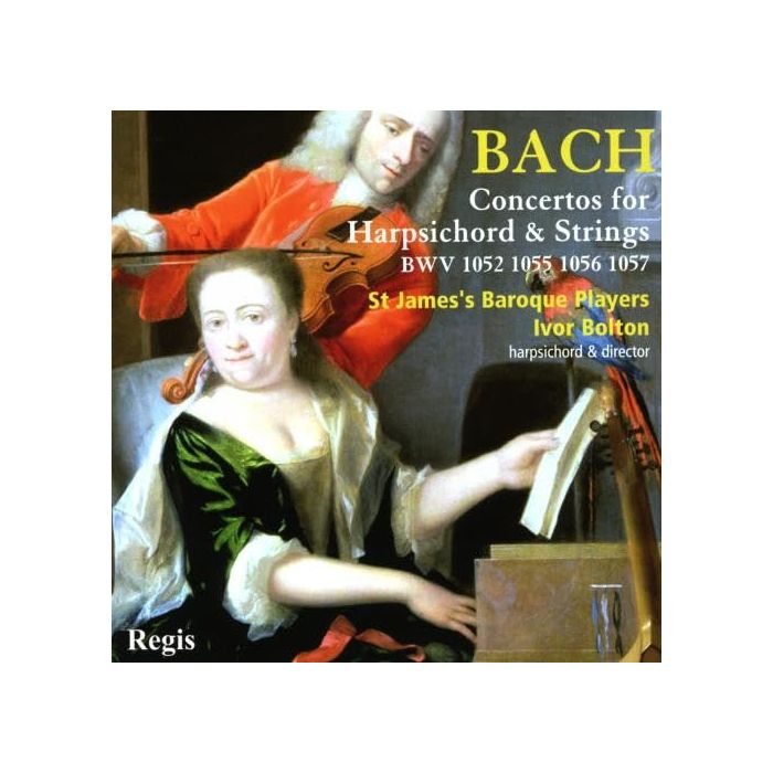 VARIOUS ARTISTS - BACH HARPSICHORD CONCERTI 1 4 5 & 6. (IVOR BOLTON HARPSICHORD W.S