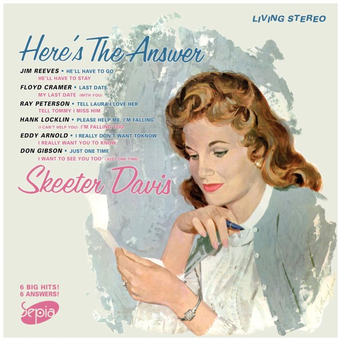 SKEETER DAVIS - HERE'S THE ANSWER (HEAVYWEIGHT VINYL)