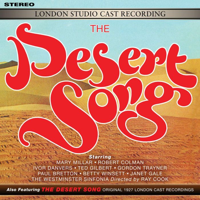 LONDON STUDIO CAST RECORDING - DESERT SONG