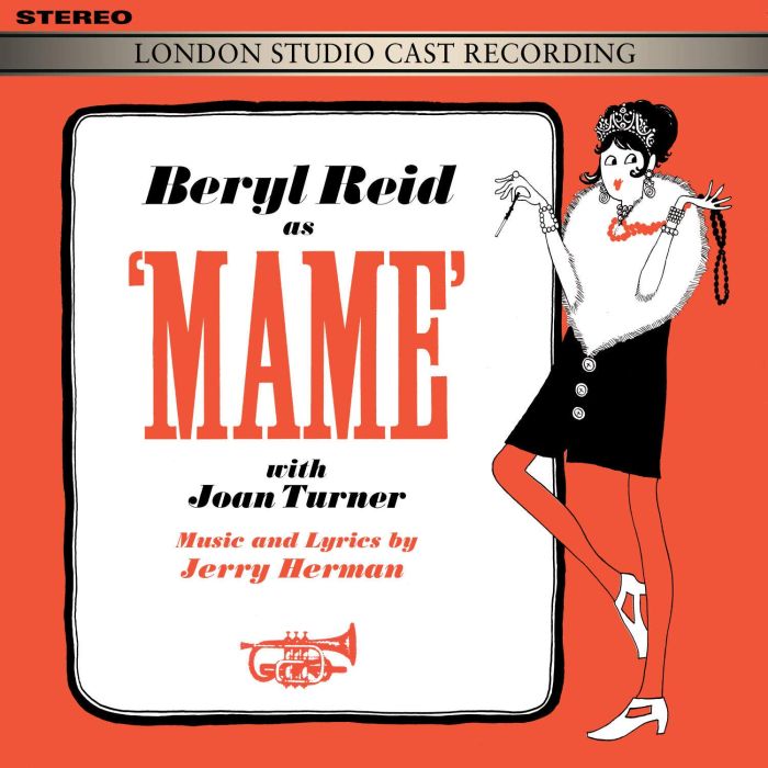HERMAN,JERRY; BERYL REID & JOAN TURNER - MAME (1969 LONDON STUDIO CAST RECORDING)
