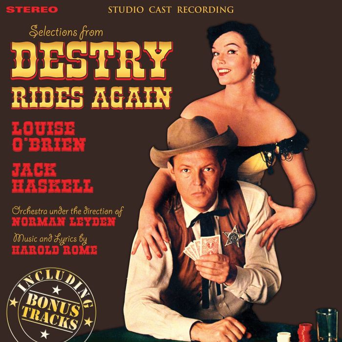 VARIOUS ARTISTS - DESTRY RIDES AGAIN (STUDIO CAST RECORDING)