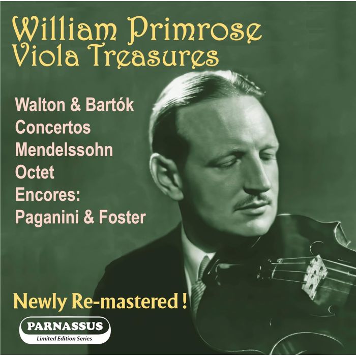 WILLIAM PRIMROSE - WILLIAM PRIMROSE: VIOLA TREASURES