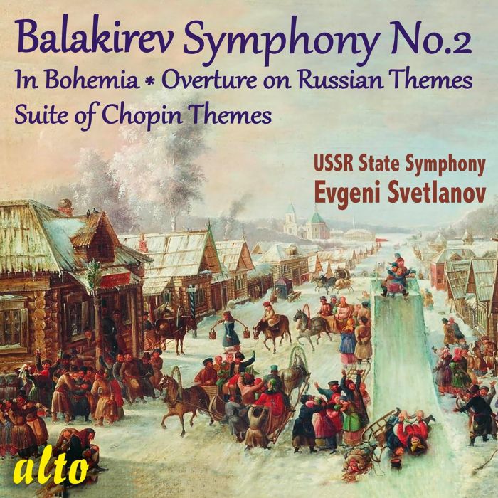 EVGENI; USSR SYMPHONY ORCHESTRA SVETLANOV - BALAKIREV SYMPHONY 2 / IN BOHEMIA / ETC
