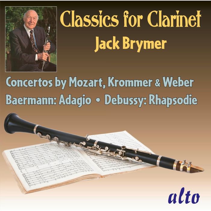 JACK BRYMER - CLASSICS FOR CLARINET
