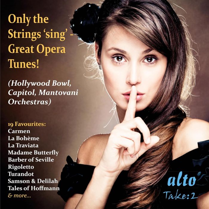 MANTOVANI & HIS ORCHESTRA & CAPITAL SYMPHONY ORCHESTRA - ONLY THE STRINGS SING: GREAT OPERA TUNES