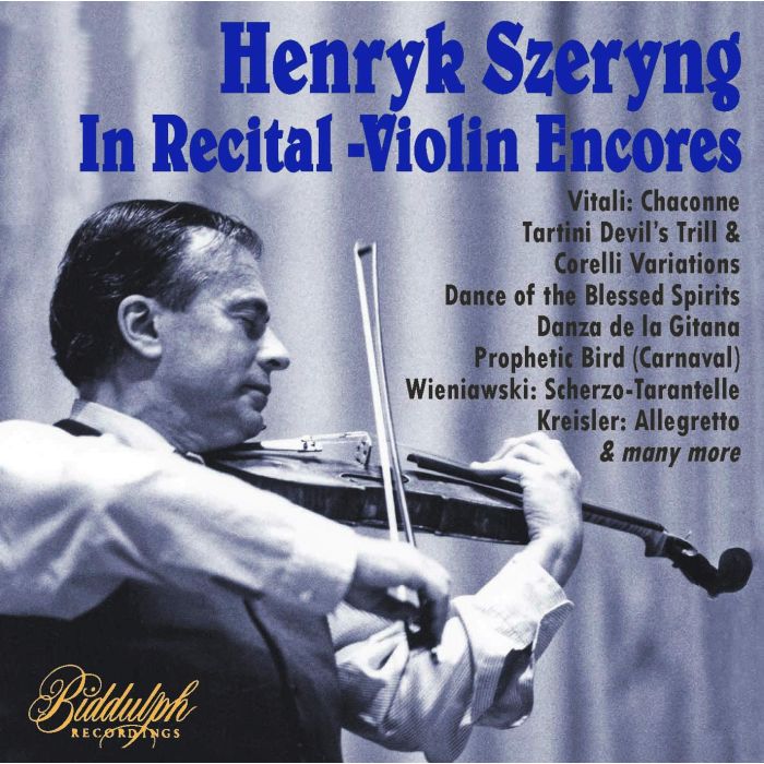 HENRYK SZERYNG - HENRYK SZERYNG: IN RECITAL - VIOLIN ENCORES