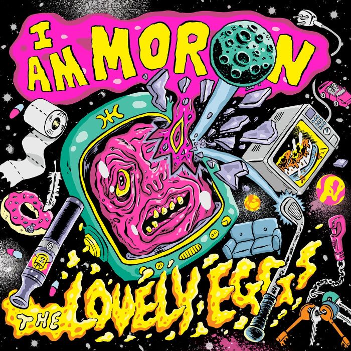 LOVELY EGGS - I AM MORON (NEON YELLOW VINYL)