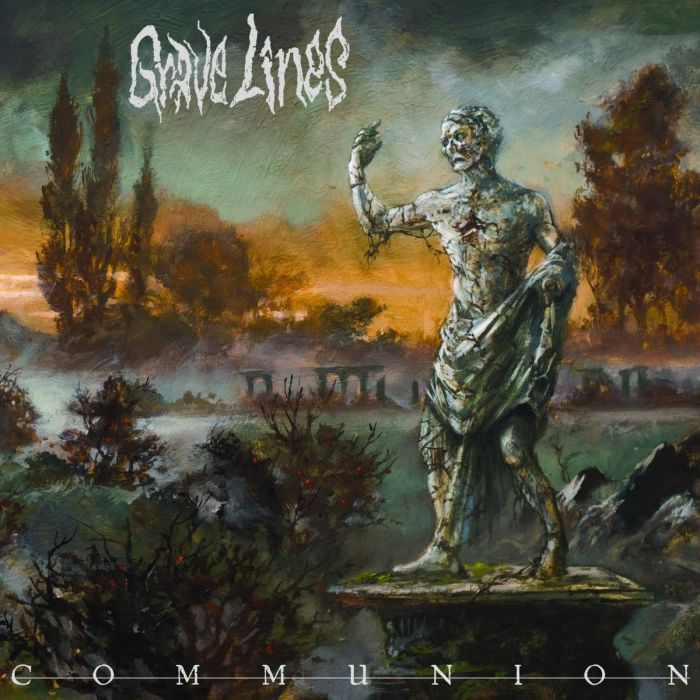 GRAVE LINES - COMMUNION (BLACK & WHITE SMOKE VINYL)