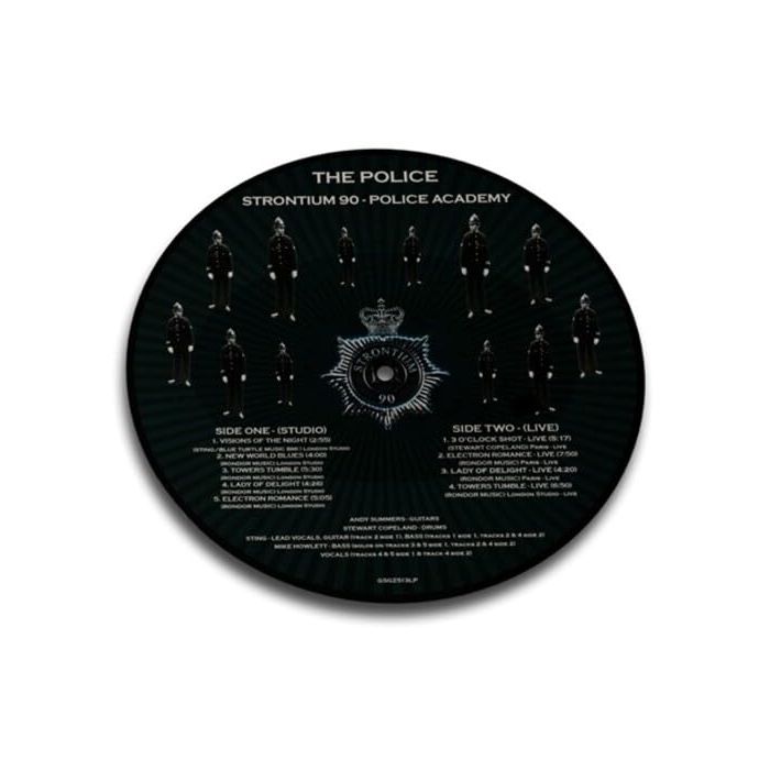 POLICE - STRONTIUM 90 - POLICE ACADEMY (LIMITED) (PICTURE DISC)