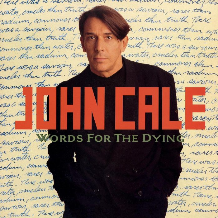 JOHN CALE - WORDS OR THE DYING (CLEAR VINYL)
