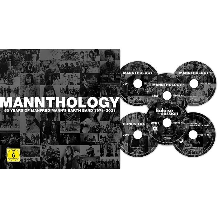 MANFRED MANN'S EARTH BAND - MANNTHOLOGY (DELUXE/BOOK)