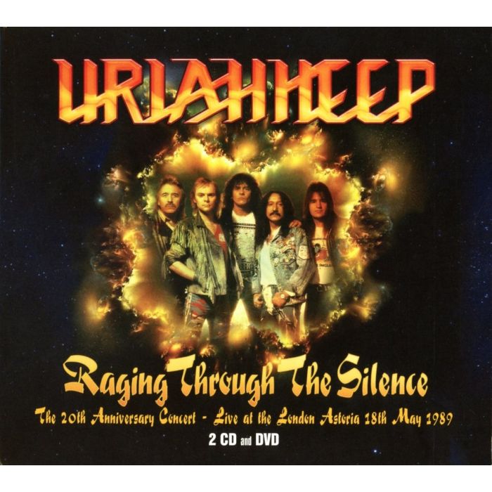 [2CD/DVD] URIAH HEEP - RAGING THROUGH THE SILENCE: 20TH ANNIVERSARY CONCERT