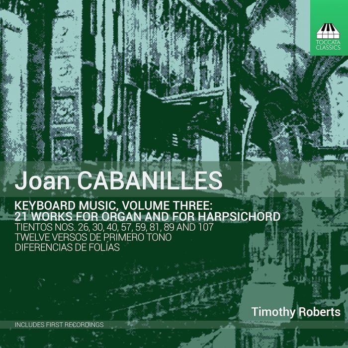 JOAN CABANILLES - KEYBOARD MUSIC, VOLUME 3