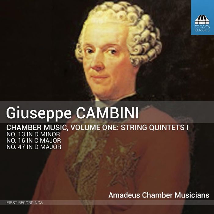 AMADEUS CHAMBER MUSICIANS - GIUSEPPE CAMBINI: CHAMBER MUSIC & VOL. 1 - STRING QUINTETS I