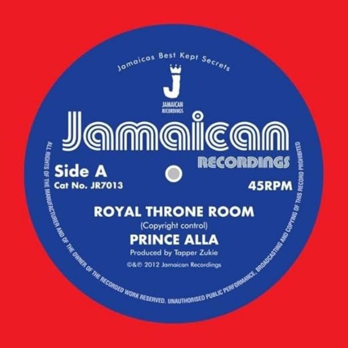 PRINCE ALLA - ROYAL THRONE ROOM/HAIL RASTAFARI