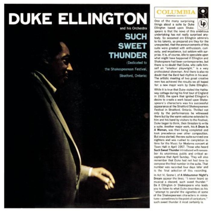 Duke Ellington and His Orchestra - Such Sweet Thunder